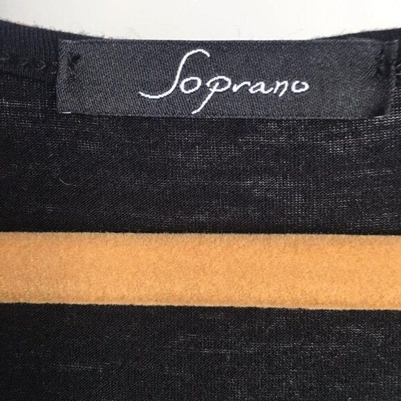 Soprano black  shirt size M - Picture 4 of 4